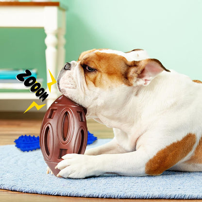 Puppy Teething Chew Toy Bundle - 14 Pack of Durable Chew Toys, Tug of War Toys, Squeaky Balls, and IQ Treat Balls for Small Dogs